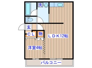 サンフラワー東照宮の物件間取画像